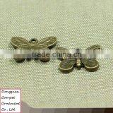 Wholesale Diy Jewelry Retro Manual Zinc Alloy Insect Butterfly Pendant thumbnail-1