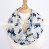 Hot Selling 2015 New Antelope Pattern Print Fashionable Lady Scarf thumbnail-2