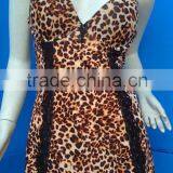 Sexy Animal Printed Lingerie, Sexy Babydoll thumbnail-1