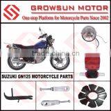 Suz. GN125 Motorcycle Parts, Head Light, Tail Light, Hub Damper