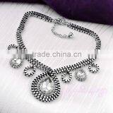 Wholesale Rehinesone Gold Jewelry Necklace Design for Girls thumbnail-3