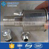 High Quality Water Treatment Wedge Wire Screen Nozzle