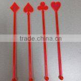 Cocktail Drinking Poker Stirrer Swizzle Stirrer thumbnail-1