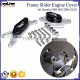 BJ-EG-010 Motorcycle CNC Aluminum Engine Guard Frame Slider for Sports Bike Suzuki GSR 600 thumbnail-1