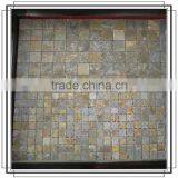 Nature Slate Stone Mosaic for Bathroom Wall