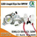 2014 Newest Super Bright No Error Code 32W E90 Facelift LED Angel Eye