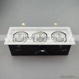 Led Grille Light Dimmable 3pcs 30w Cob Led Spotlight High Power COB,high CRI (Ra >80),excellent Lighting Performance thumbnail-4