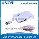 New Products 3.0 USB Card Reader Support CF 4.0 SD Card Reader