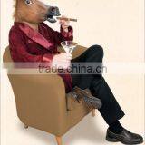 Halloween Crazy Mask Brown Horse Masquerade Party Cosplay Latex Mask For Any Party thumbnail-1