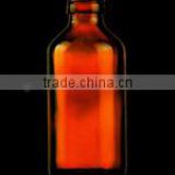 125ml amber glass vial