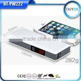 High Capacity Mobile Power Bank 8000mah With LCD Display to Show Power Status