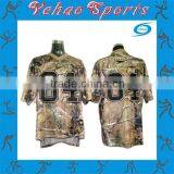 Camo American Football Jersey Custom Made With Any Logo and Number thumbnail-1