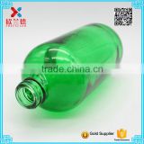 wholesale 500ml big volume empty green color round pill Bottles