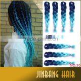 High Quality 100g 24inch High Temperature Synthetic Hair Ombre Jumbo Braid thumbnail-1
