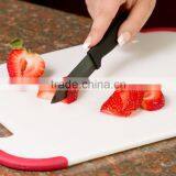 Black Blade Ceramic Knife With TPR Coating Handle 3 Inch Knife thumbnail-1