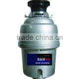 3/4HP Deluxe Silver Gray Series Garbage Disposal
