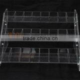 3tier High-capacity Clear Acrylic Nail Polish Display Rack thumbnail-3