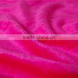 100% Polyester Knitting Soft Velvet Plush Fabric Velvet Home Textile Sofa Fabric