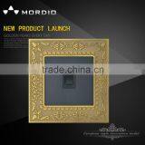 Mordio Zinc 1 Gang Data Wall Sokcet