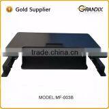 Black Height Adjustable Classroom Computer Desk thumbnail-2