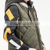 2015 Wholesale Boys Winter Quilted Vest thumbnail-4