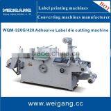 WQM-320G New Auto Adhesive Label Die Cutting Machine/sticker Die Cutter for Sale Price