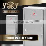 Stainless Steel Environmentally Friendly 80 Liter Swing Dustbin