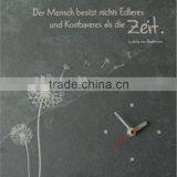 Creative Slate Hanging Clock, Slate Wall Clock thumbnail-2