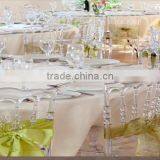 HS-2117 Wholesale Chivari Design Transparent Aluminum Tiffany Wedding Chiavari Chairs thumbnail-4