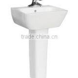 GC-6001 European Bathroom Sinks Hand Wash Basin With Pedestal thumbnail-1