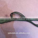 PSE Approval 2 Pin JET 2*0.75mm2 Flat Iron Power Cord Supplier's Choice