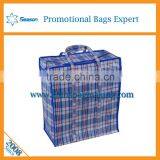 2016 High Quality pp Plastic Woven Green Bag 50kg Non Woven Tote Bag