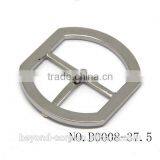 37.5MM Nickel Shiny Polishing Rounded Pin Buckle for Belt for Handbag thumbnail-2