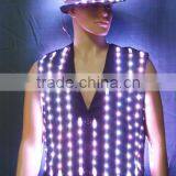 Programmable Luminous Dance Costume, LED Light Boys Dance Costume thumbnail-6