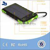 Shenzhen Power Bank Solar Phone Charger With Hight Quality 8000mah