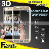 For Samsung Galaxy s6 For Edge Plus 0.26mm 3D 9H Premium Tempered Glass Mobile Phone Screen Protector