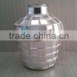 glass mirror mosaic aroma bottle