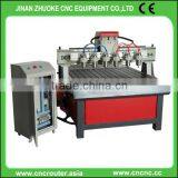 ZK-1313-6 Multi Heads CNC Router