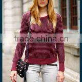 Lady's 100%acrylic Winter Thick Sweater