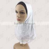 Fashionable Muslim High Quality Jersey Inner Hijab Under Scarf Cotton Soft Bonnet Ninja thumbnail-3