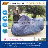 190T Polyester Blue Foldable Motorcycle Cover Outdoor Cover thumbnail-1