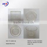 HRX-PC33 TRANSPARENT PC CUP OF TEALIAGHT CANDLE
