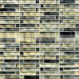 Hand Painted Crystal Arch Glass Mosaic Tile for Home Interior Decoration /wallpapers(PMGIL057)