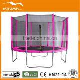 6ft Pink Trampoline for Commercial Use thumbnail-1