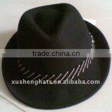 Fashion Men Wool Felt Pork Pie Hat thumbnail-1