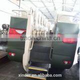 ES-F-D-600-M Series Aluminum Manual Step for Van and Motorhomes Made of Aluminum Material