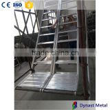 Best price hot sale used for construction ringlock system frame system mobile scaffolding tower industry aluminum step stairs