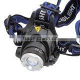 1200Lm Waterproof XML T6 Zoom LED Headlight Headlamp Head Lamp Light Zoomable Adjust Focus For Bicycle Camping Hiking thumbnail-4