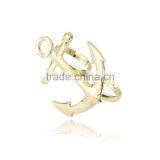 Fashion Jewelry Boat Anchor Dual Silver Ring thumbnail-1