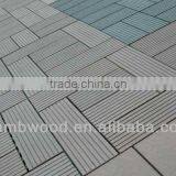 Waterproof WPC Decking Lows Outdoor Deck Tiles thumbnail-5